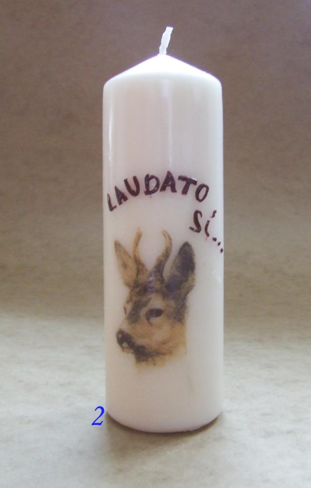 „Laudato si” gyertyák