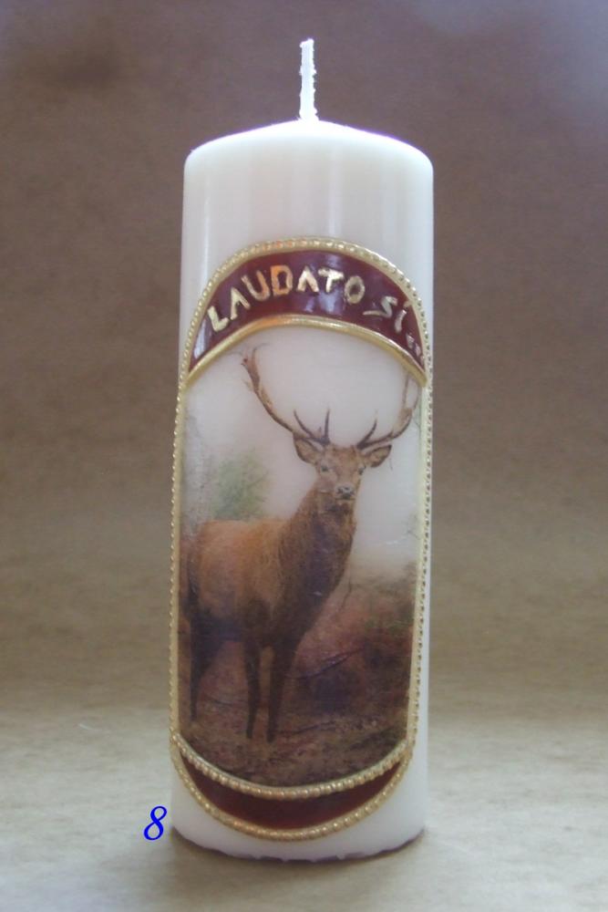 „Laudato si” gyertyák