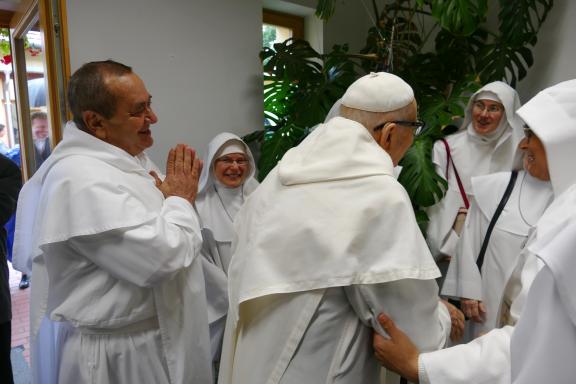 Egy pálos ünnepen az atyákkal